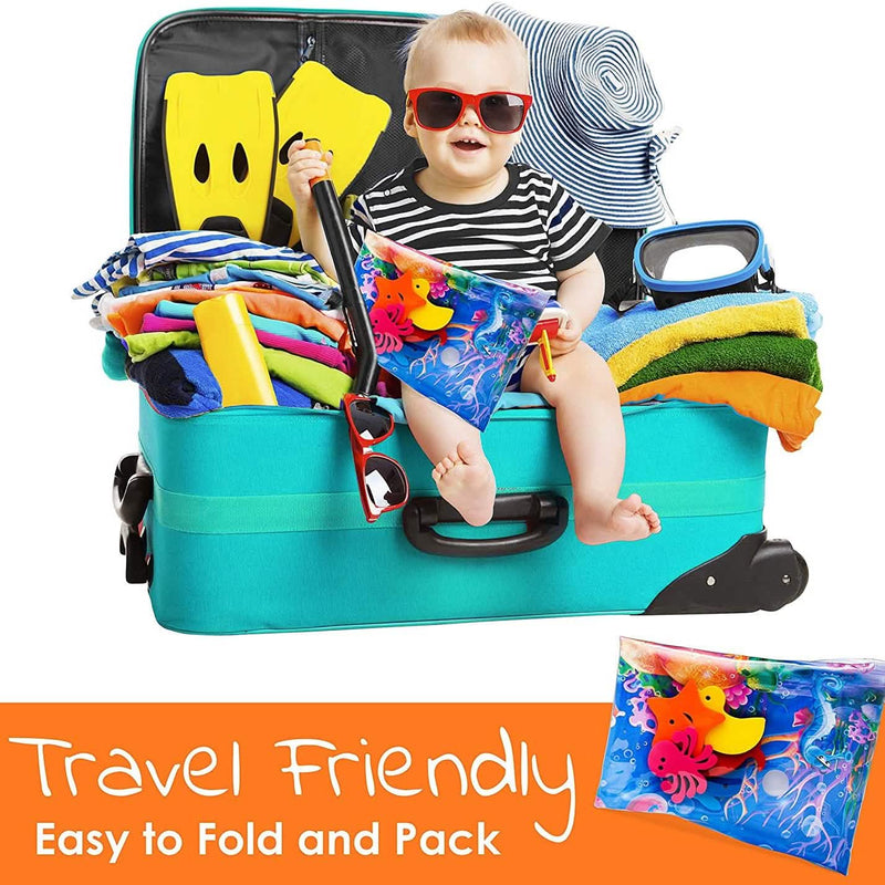 Splashin' Kids Inflatable Tummy Time Premium Water Mat Infants and Toddlers Toys & Games - DailySale