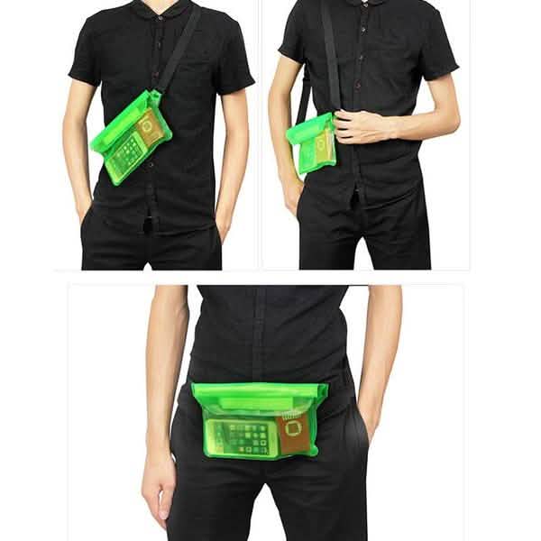 Sport Swimming Beach Waterproof Waist Bag Pouch Dry Case Fanny Pack Pocket Bags & Travel - DailySale