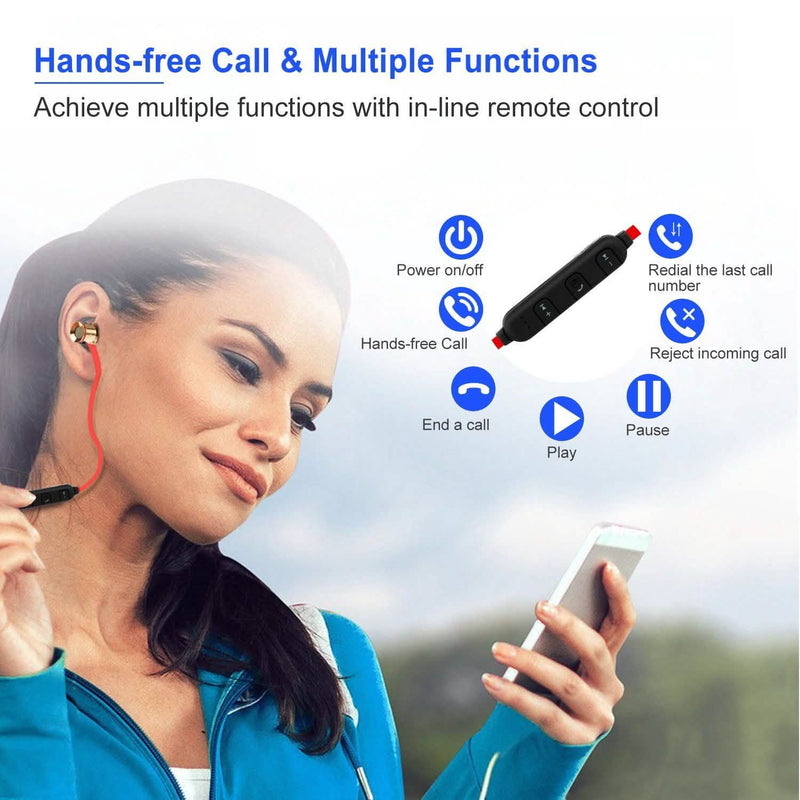 Sports Headset Wireless V4.1 In-Ear Headphones Headphones & Audio - DailySale