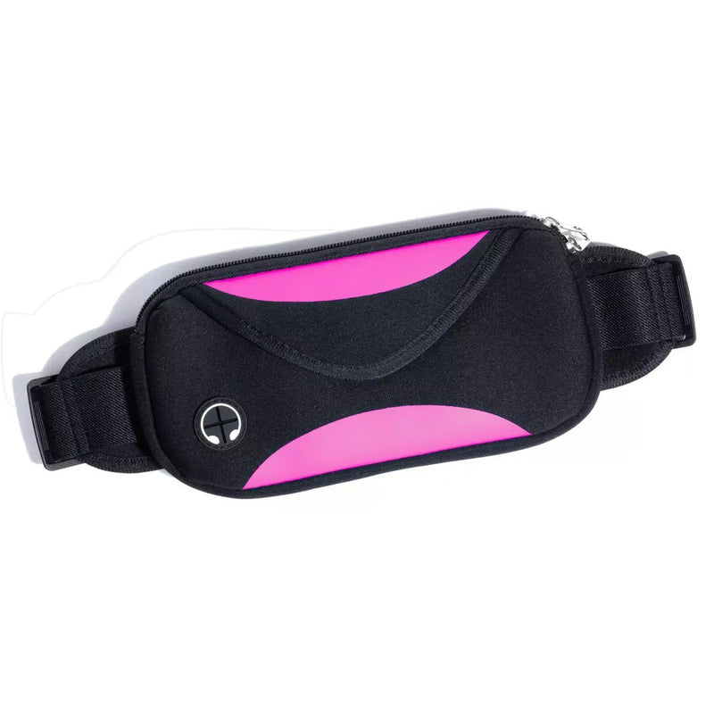 Sports Pouch Running Belt Fanny Pack Water Resistance with Adjustable Strap Sports & Outdoors Pink - DailySale