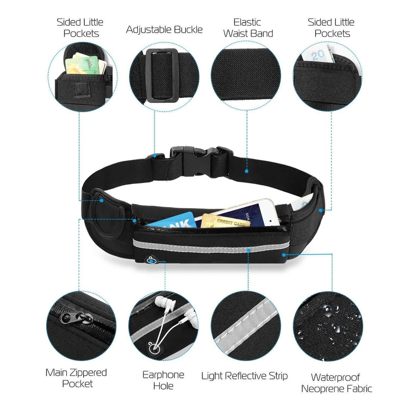 Sports Waist Bag Running Belt Pack Sports & Outdoors - DailySale