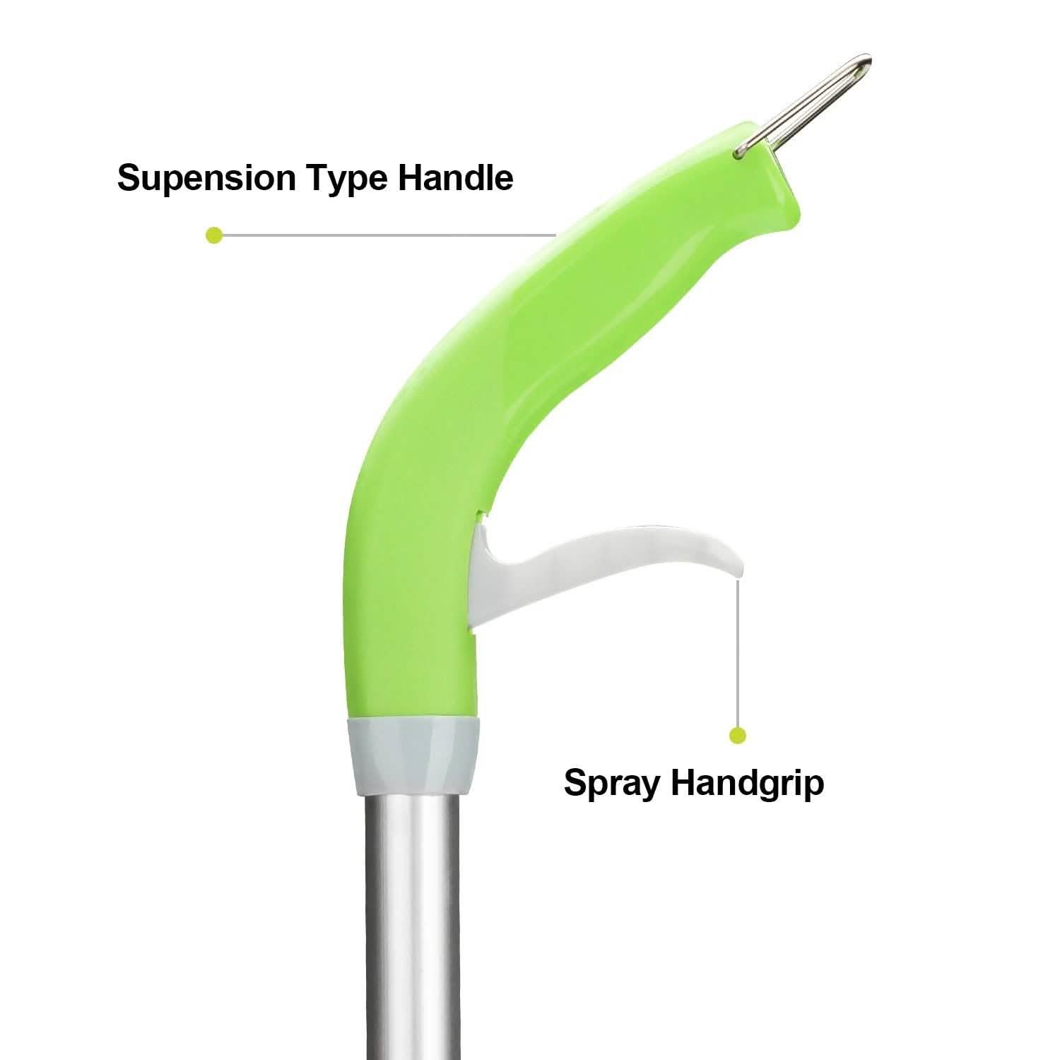 Spray Mop 360° Rotating Head Floor Cleaner 600Ml Bottle Fiber Sweeper Flat Mop Household Appliances - DailySale