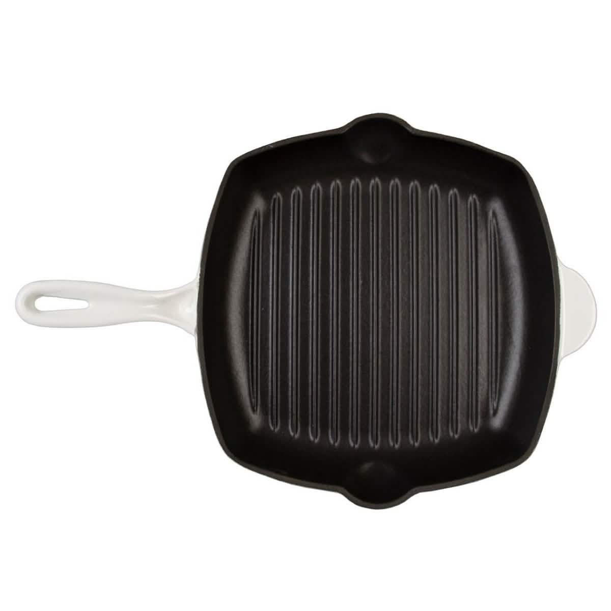 Inspired Home 5-Piece Enameled Cast Iron Cookware Set - Pure White - DailySale, Inc