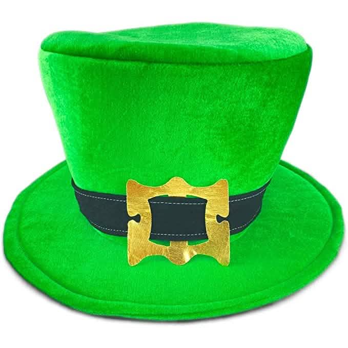 St. Patrick's Day Beard Face Mask and Green Hat Leprechaun Costume for Adults Holiday Decor & Apparel - DailySale
