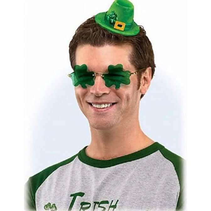 St. Patrick’s Day Irish Shamrock Sunglasses Holiday Decor & Apparel - DailySale