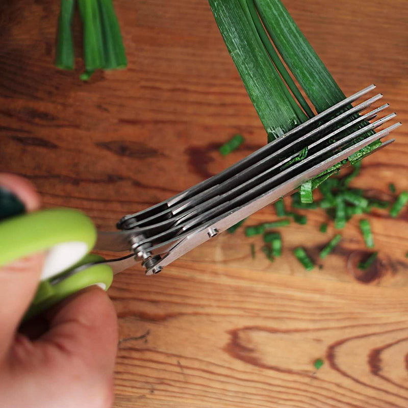 Stainless Steel 5 Blade Herb Scissors Kitchen & Dining - DailySale