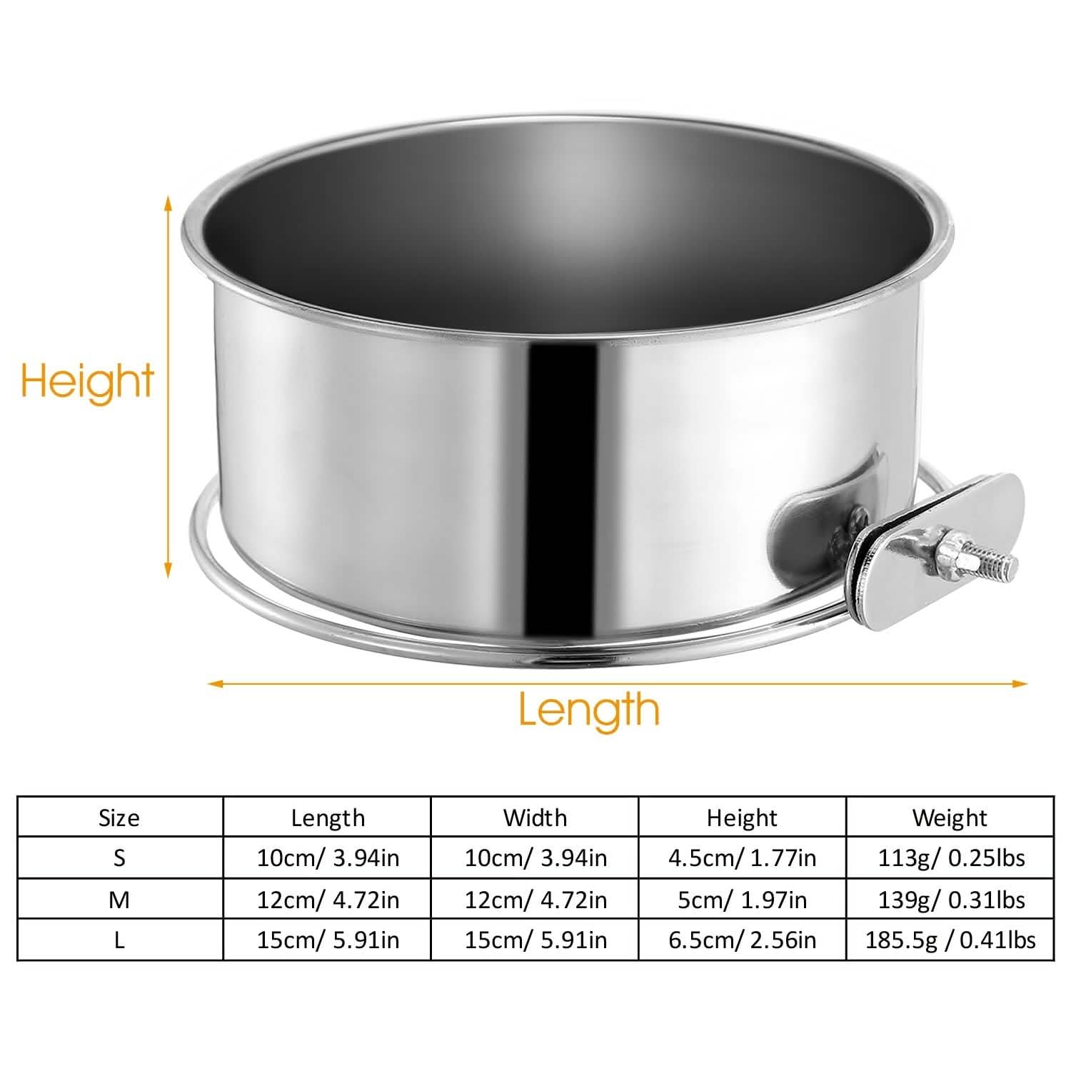 Stainless Steel Dog Pet Bowl Pet Supplies - DailySale