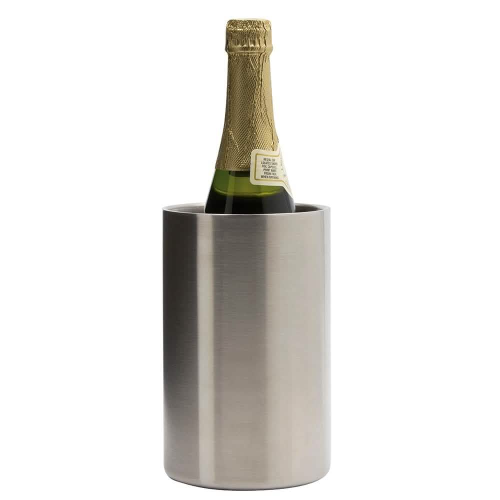 Stainless Steel Double Walled Insulation Wine Chiller Kitchen Essentials - DailySale