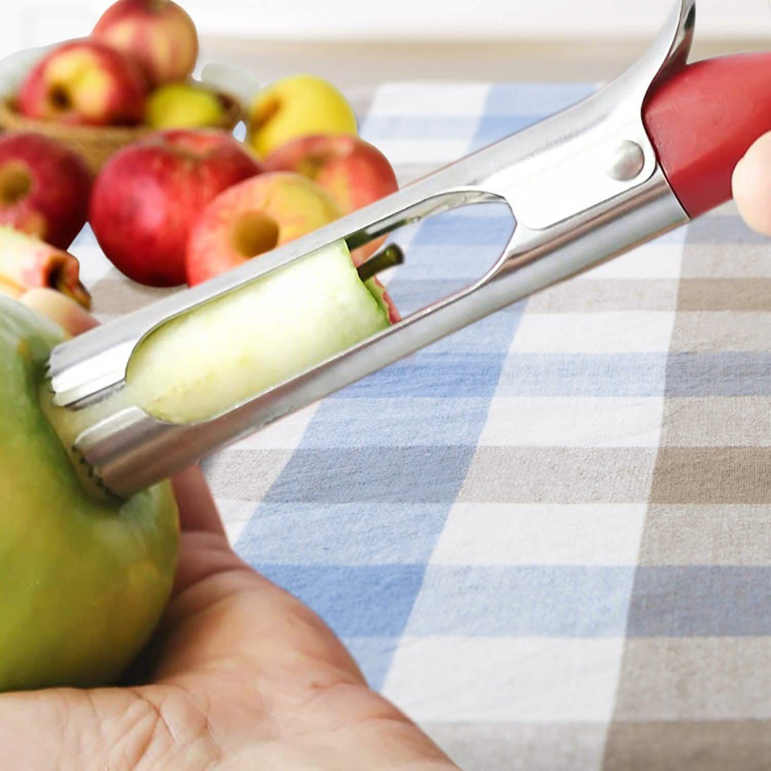 Stainless Steel Premium Apple And Fruit Corer Remover Kitchen & Dining - DailySale