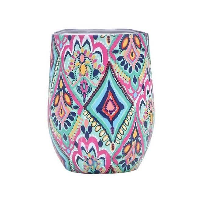 Stainless Steel Tumbler Cup With Lid Kitchen & Dining Aztec - DailySale