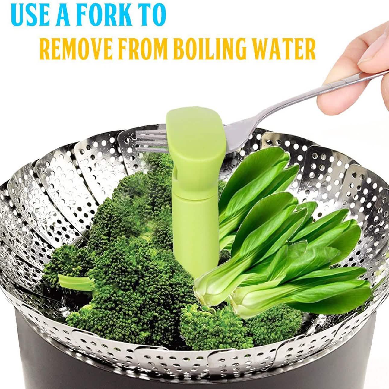 Stainless Steel Vegetable Steamer Basket Kitchen Tools & Gadgets - DailySale