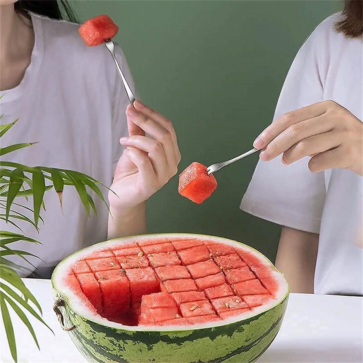 Stainless Steel Watermelon Cube Cutter Kitchen Tools & Gadgets - DailySale