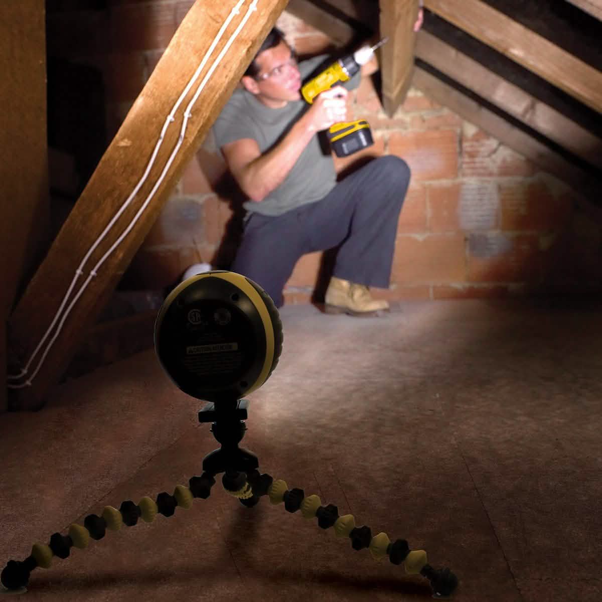 STANLEY SquidBrite Alkaline LED Work Light Lighting & Decor - DailySale