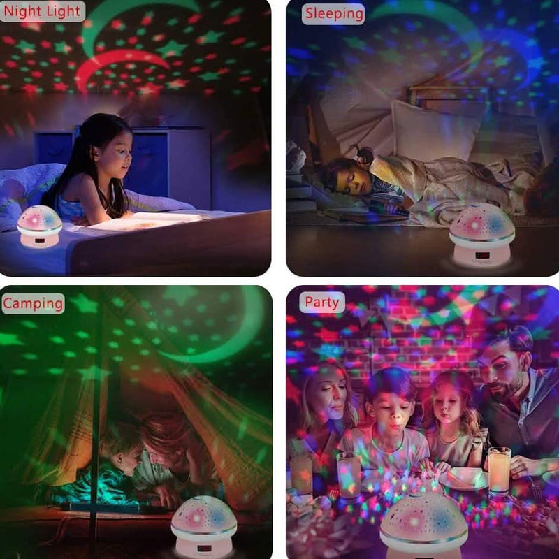 Star Projector Night Light for Kids Indoor Lighting - DailySale