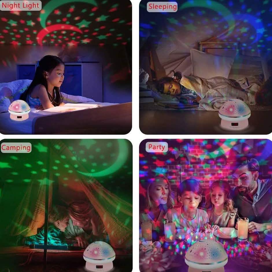 Star Projector Night Light for Kids Indoor Lighting - DailySale