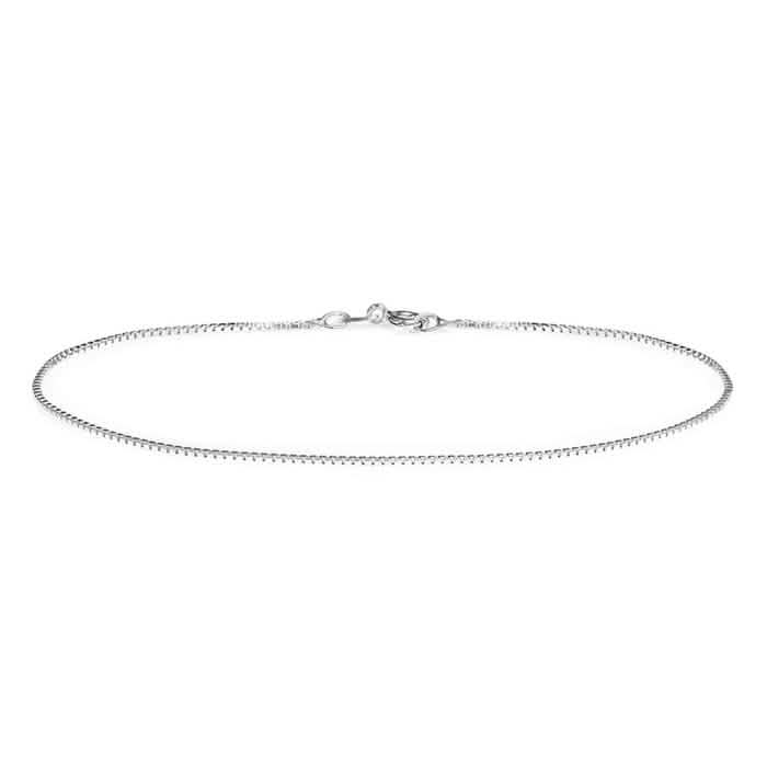 Sterling Silver Italian Made Anklets Bracelets Box - DailySale