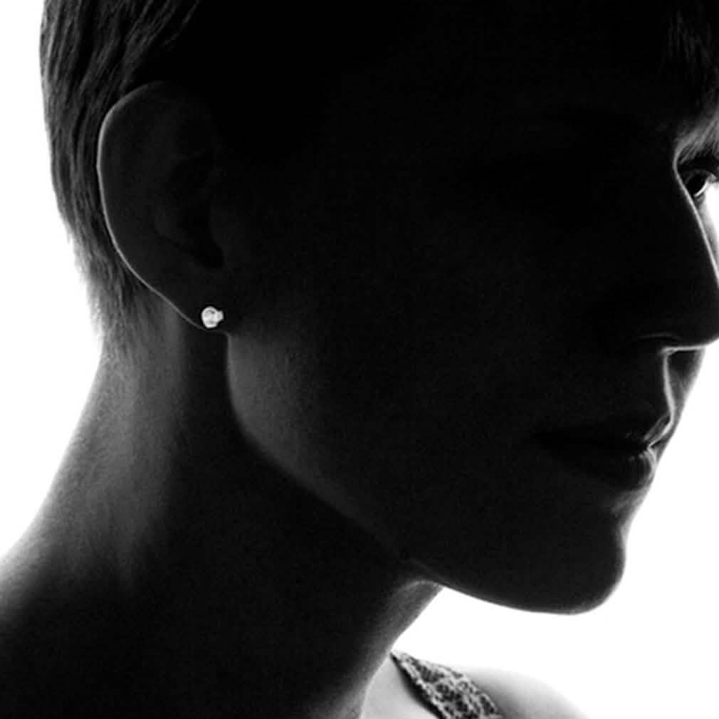 Sterling Silver Love Knot Stud Earrings Jewelry - DailySale