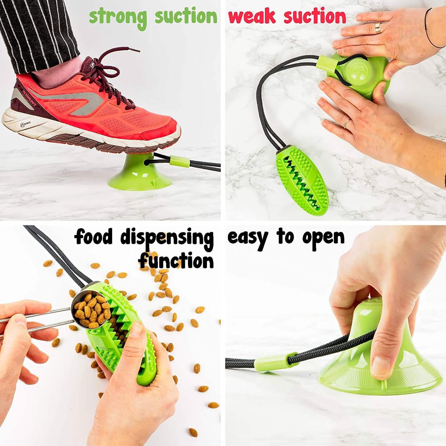 Suction Cup and Play IQ Toy Treat Ball Pet Supplies - DailySale