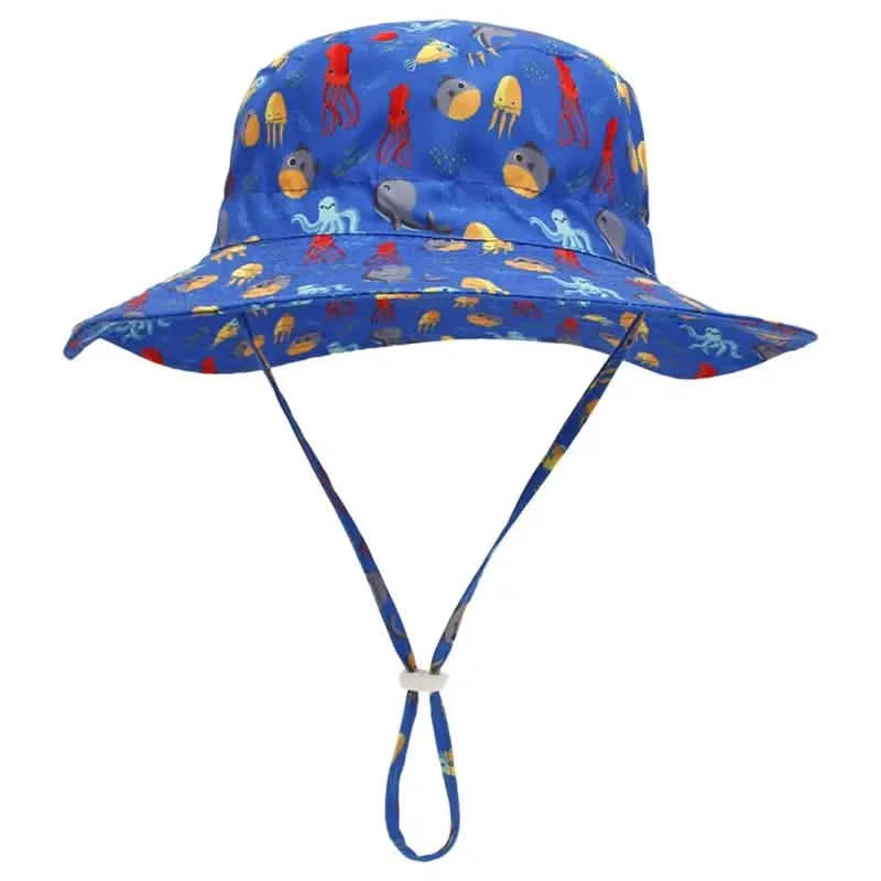 Summer Baby Anti UV Bucket Cap Sports & Outdoors Octopus 6-36 Months Baby - DailySale