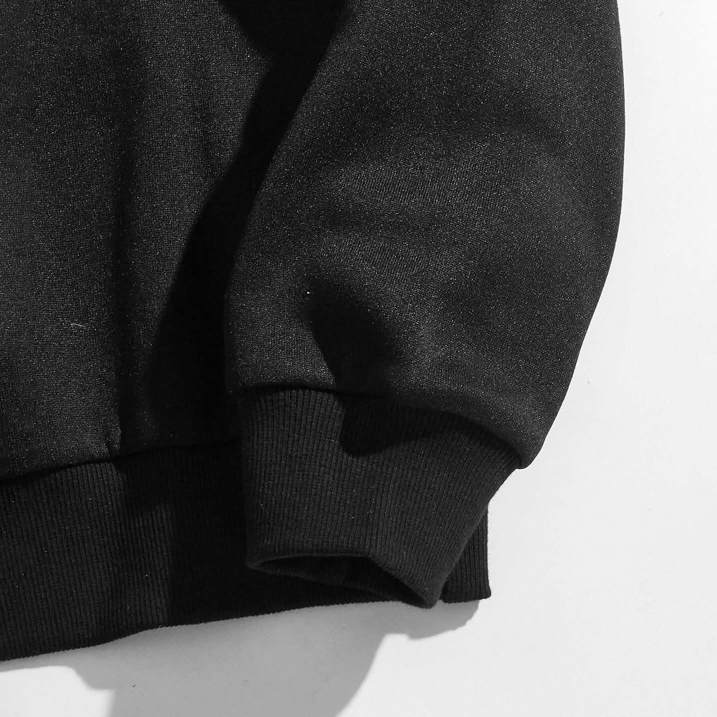 Sun and Letter Graphic Oversized Thermal Sweatshirt Women's Clothing - DailySale