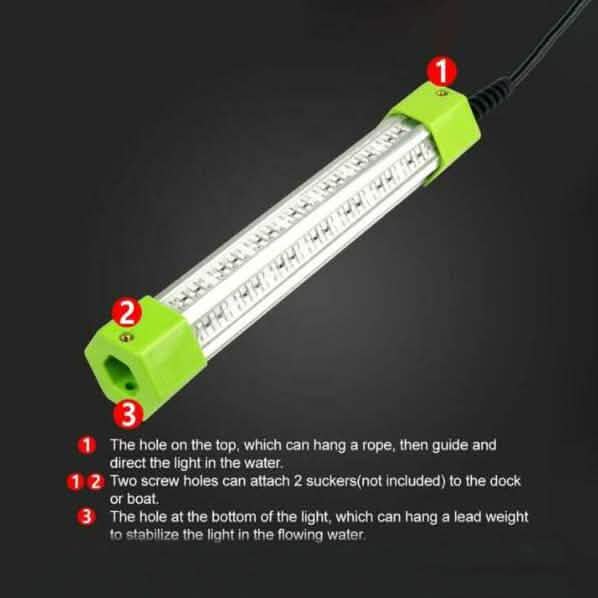 Sunbeam LED Fishing Light Sports & Outdoors - DailySale