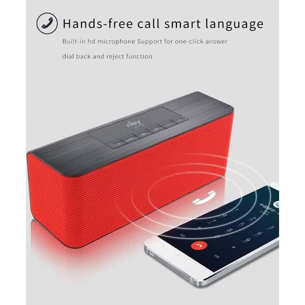 Super Bass Bluetooth Speaker With FM Radio Speakers - DailySale