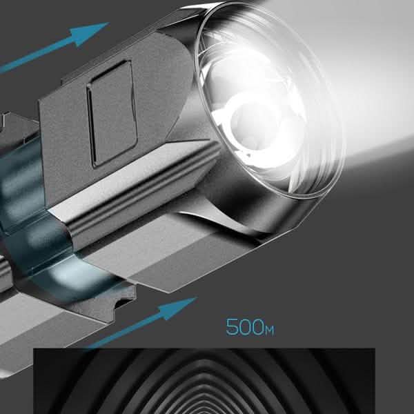 Super Bright ABS Strong Light Focusing Led Flashlight Sports & Outdoors - DailySale