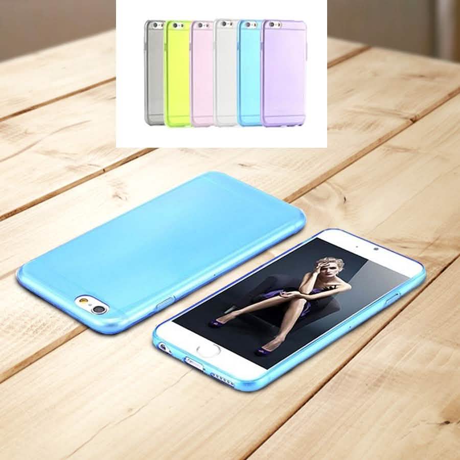 Super Flexible Clear TPU Case For iPhone 6/6s or iPhone 6/6s Plus Phones & Accessories - DailySale