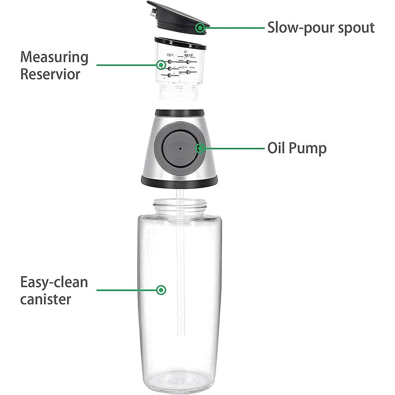 Superior Glass Oil and Vinegar Dispenser Kitchen Tools & Gadgets - DailySale
