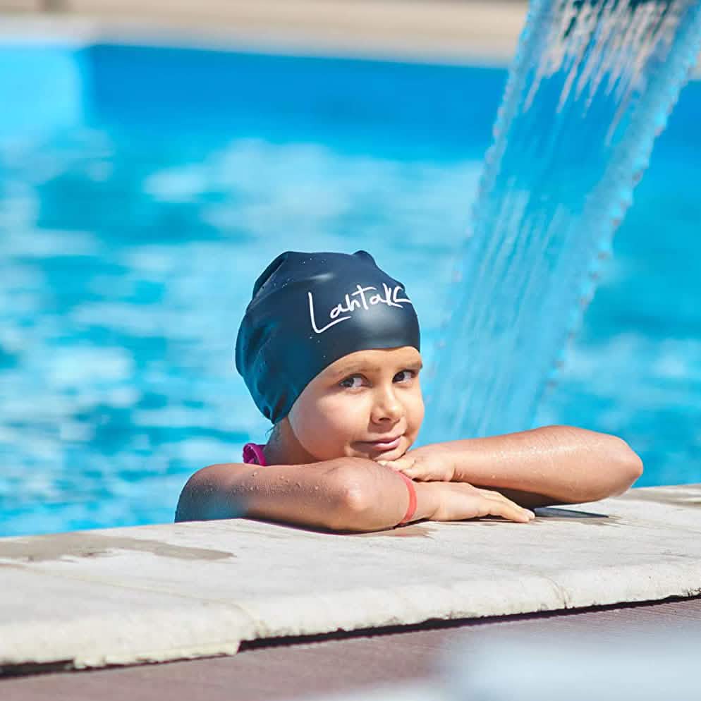 Swim Caps for Long Hair Kids Sports & Outdoors - DailySale