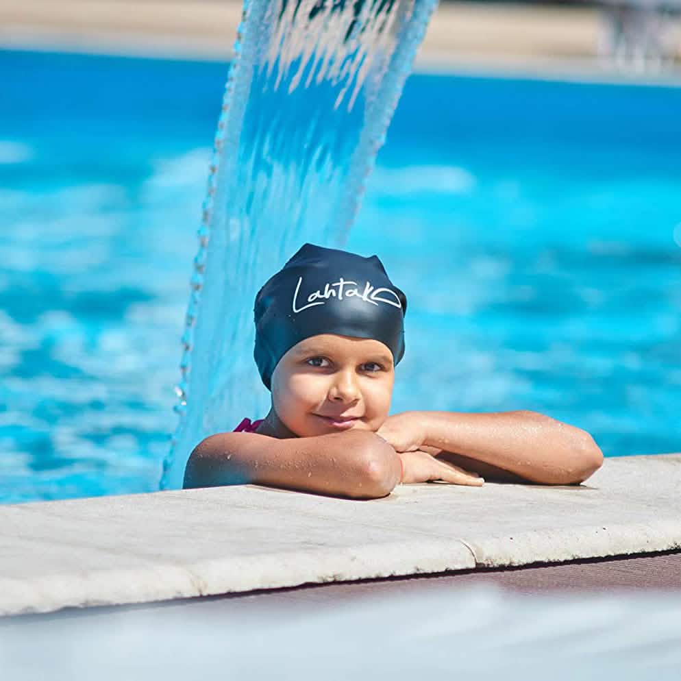 Swim Caps for Long Hair Kids Sports & Outdoors - DailySale