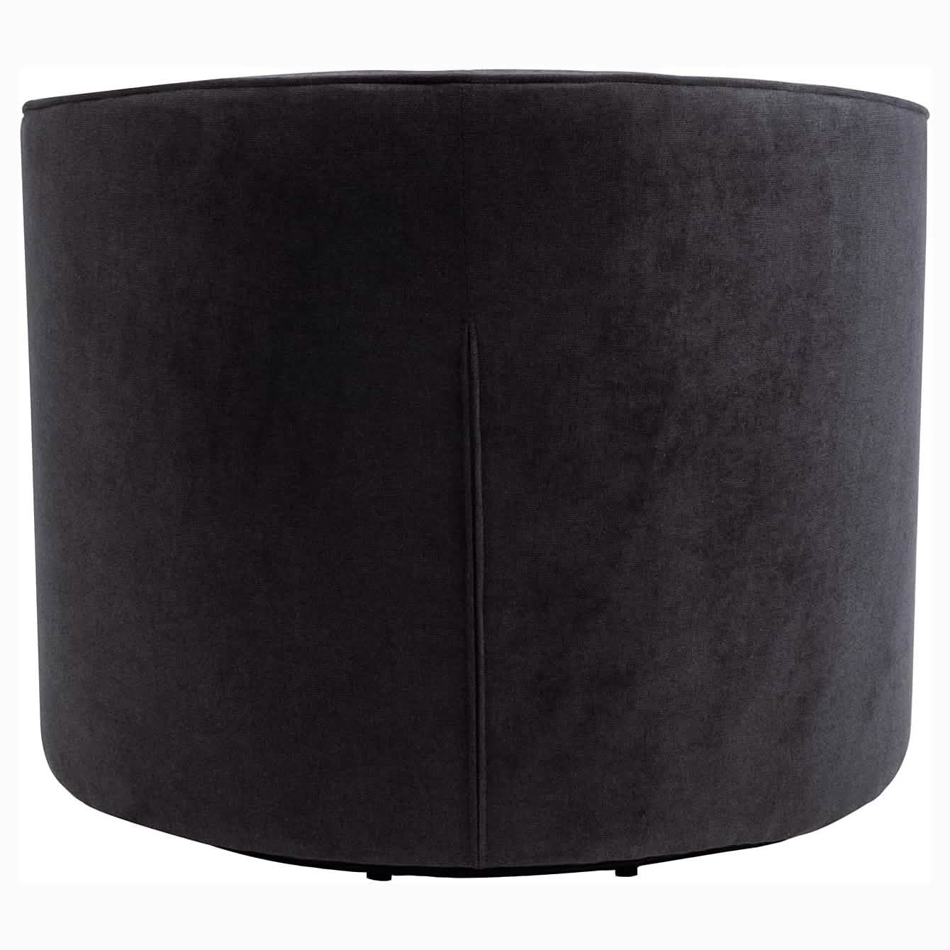 Swivel Accent Linen Fabric Bucket Reading Chair Furniture & Decor - DailySale