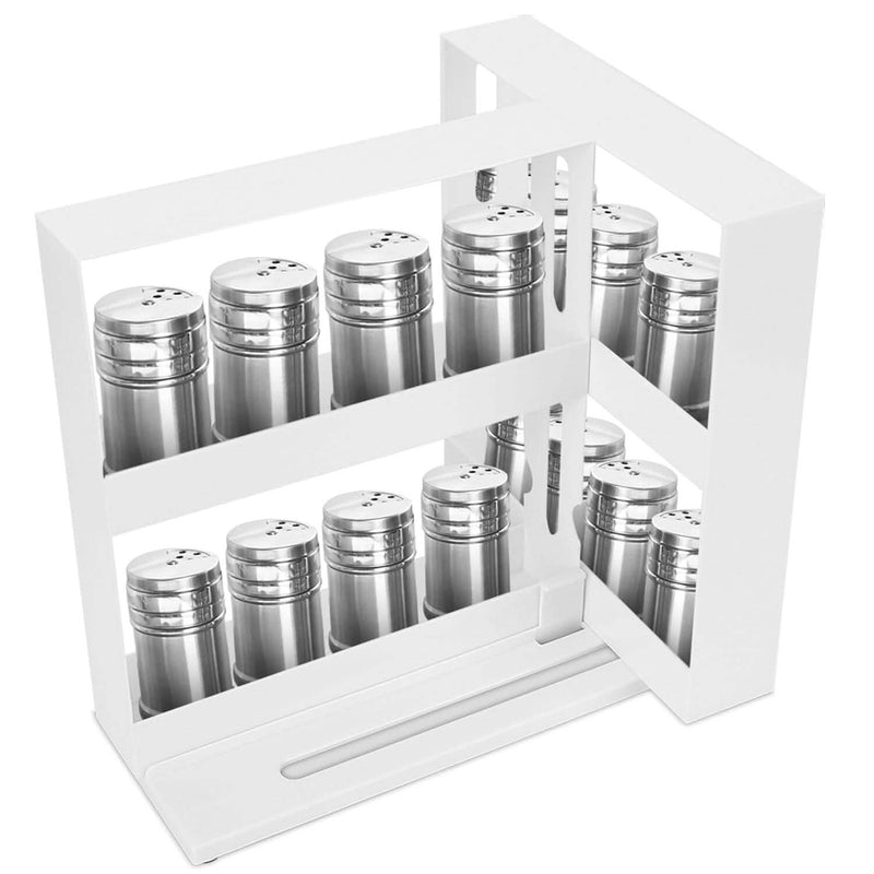 Swivel Cabinet Organizer Revolving Kitchen Rack Spice Organizer Kitchen Storage - DailySale