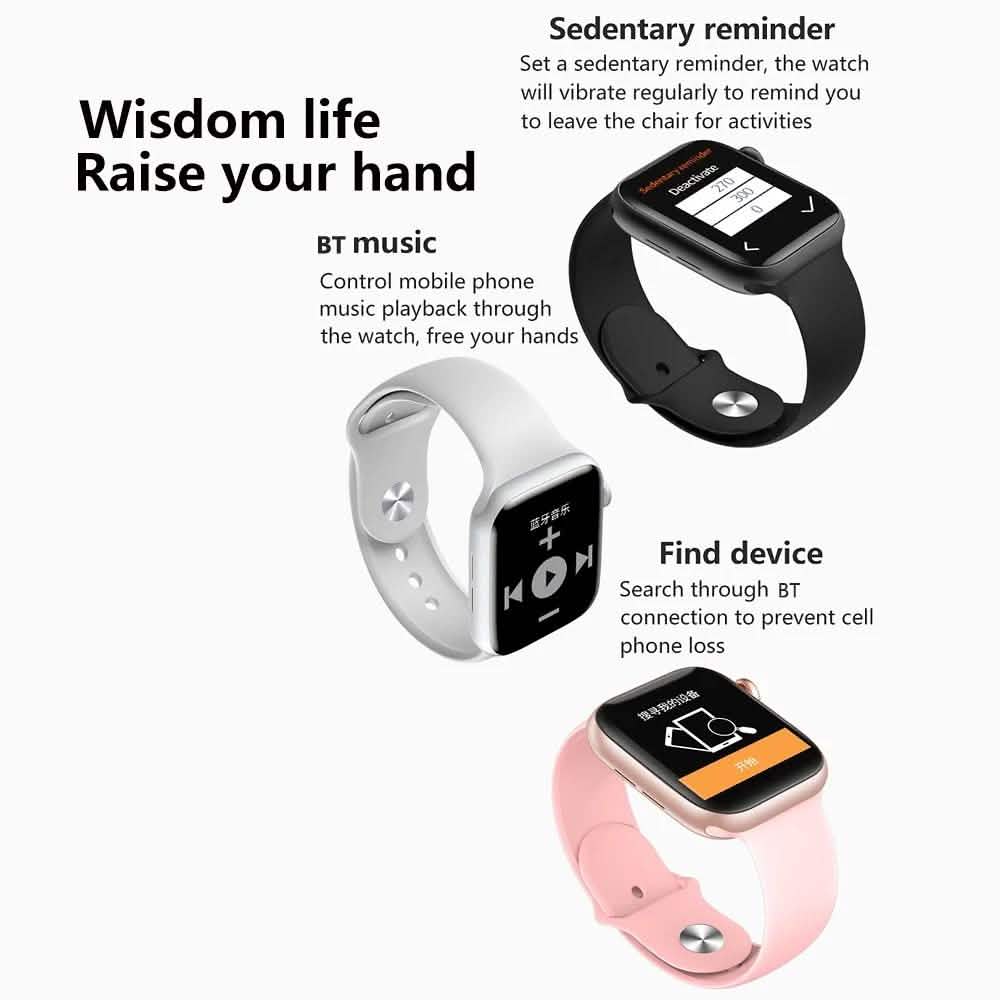 T55+ 1.75-Inch IPS Touch Screen Smart Bracelet Sports Watch Smart Watches - DailySale