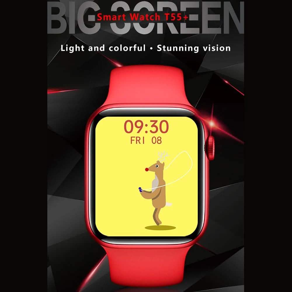 T55+ 1.75-Inch IPS Touch Screen Smart Bracelet Sports Watch Smart Watches - DailySale