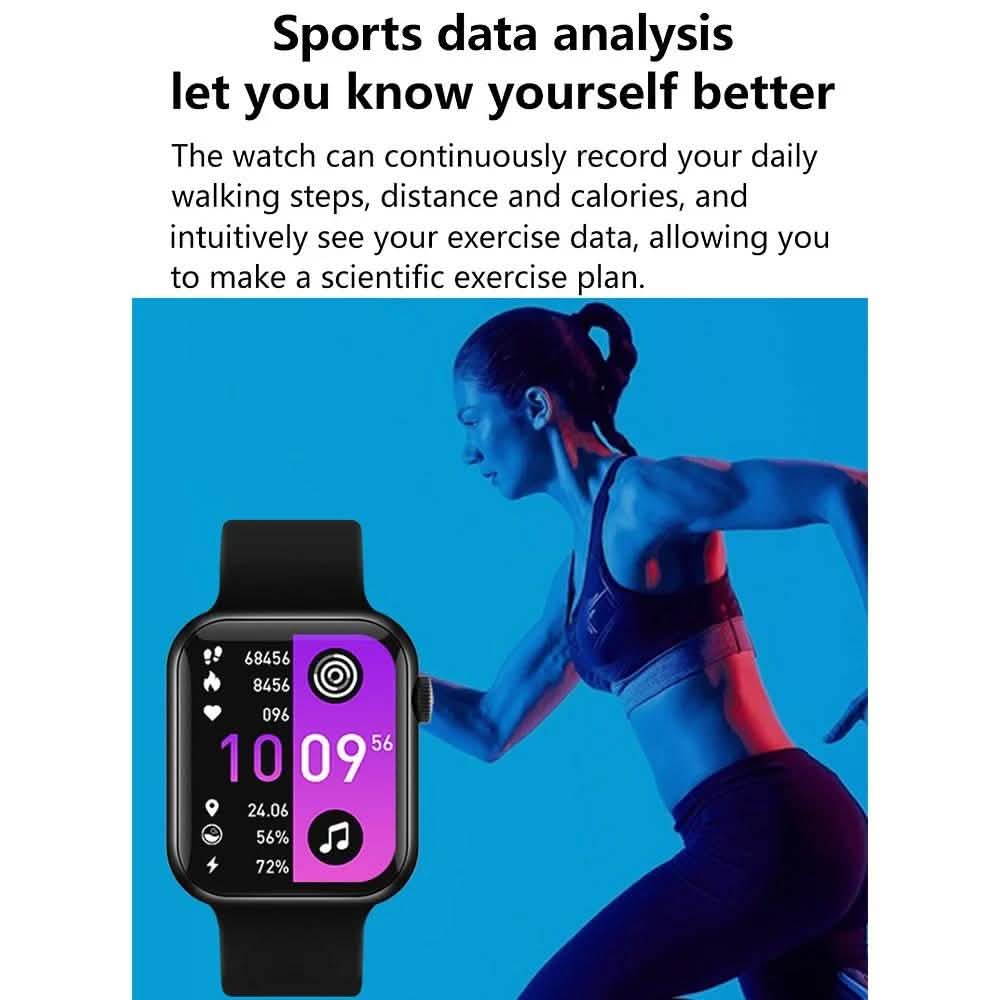 T55+ 1.75-Inch IPS Touch Screen Smart Bracelet Sports Watch Smart Watches - DailySale