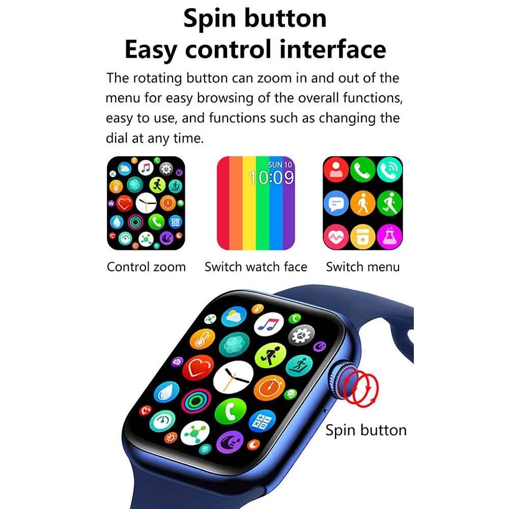 T55+ 1.75-Inch IPS Touch Screen Smart Bracelet Sports Watch Smart Watches - DailySale