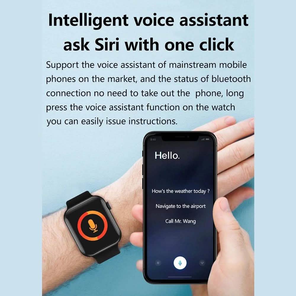 T55+ 1.75-Inch IPS Touch Screen Smart Bracelet Sports Watch Smart Watches - DailySale