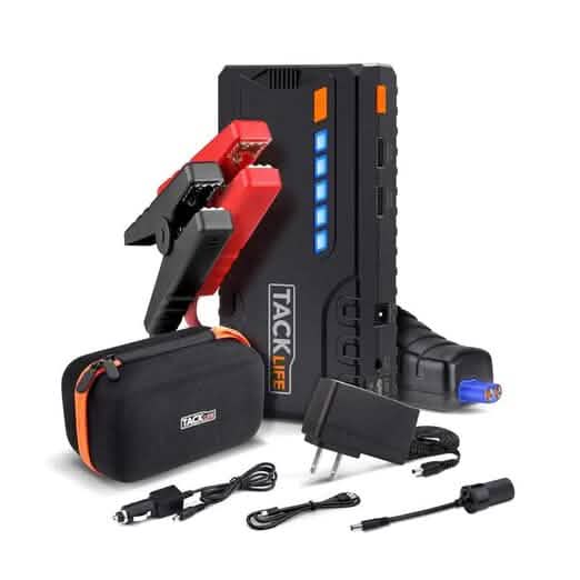T6 800A Peak 18000mAh Car Jump Starter Automotive - DailySale