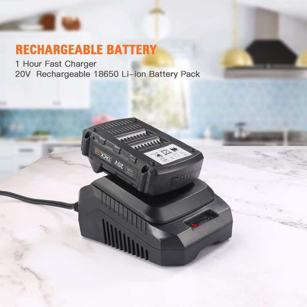 TACKLIFE Drain Snake 25Ft Automatic Cordless Drain Clog Remover Household Appliances - DailySale