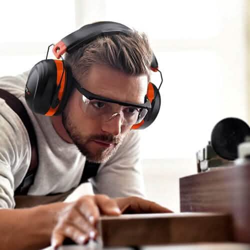 TACKLIFE Ear Muffs, SNR 34 dB Hearing Protection HNRE1 Everything Else - DailySale