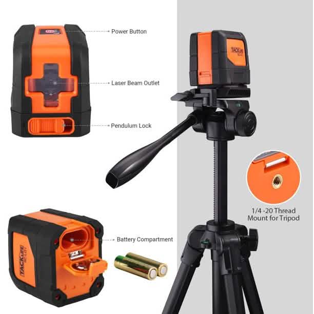 Tacklife Feet Laser Level Home Improvement - DailySale