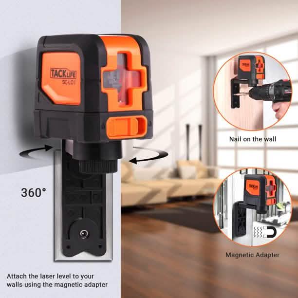 Tacklife Feet Laser Level Home Improvement - DailySale