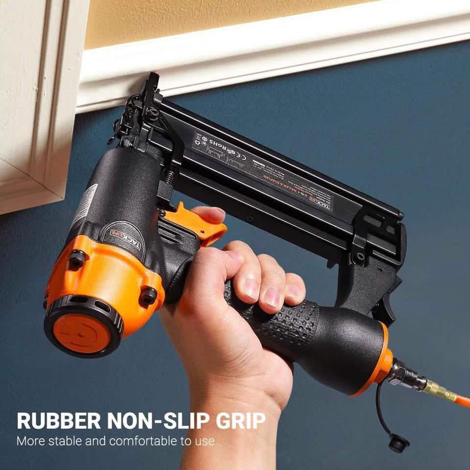 TACKLIFE TK5040-Brad Nailer, Pneumatic, 18GA 2-In-1 Nailer Home Improvement - DailySale