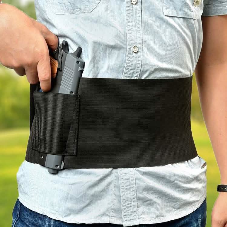 Tactical Elastic Belly Band Waist Pistol Gun Holster Sports & Outdoors - DailySale