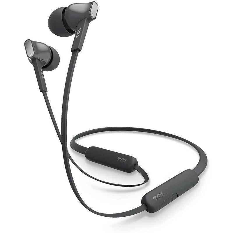 TCL MTRO100BT Wireless in-Ear Earbuds Noise Isolating Bluetooth Headphones Headphones & Audio Black - DailySale