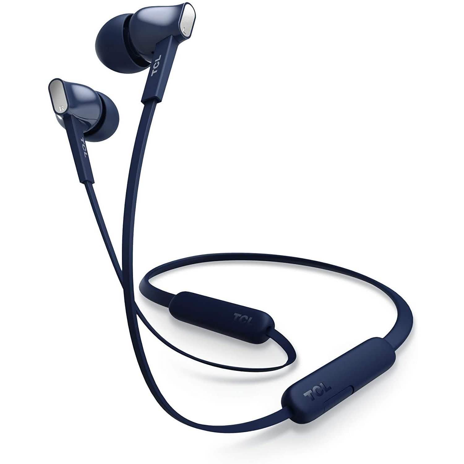 TCL MTRO100BT Wireless in-Ear Earbuds Noise Isolating Bluetooth Headphones Headphones & Audio Blue - DailySale