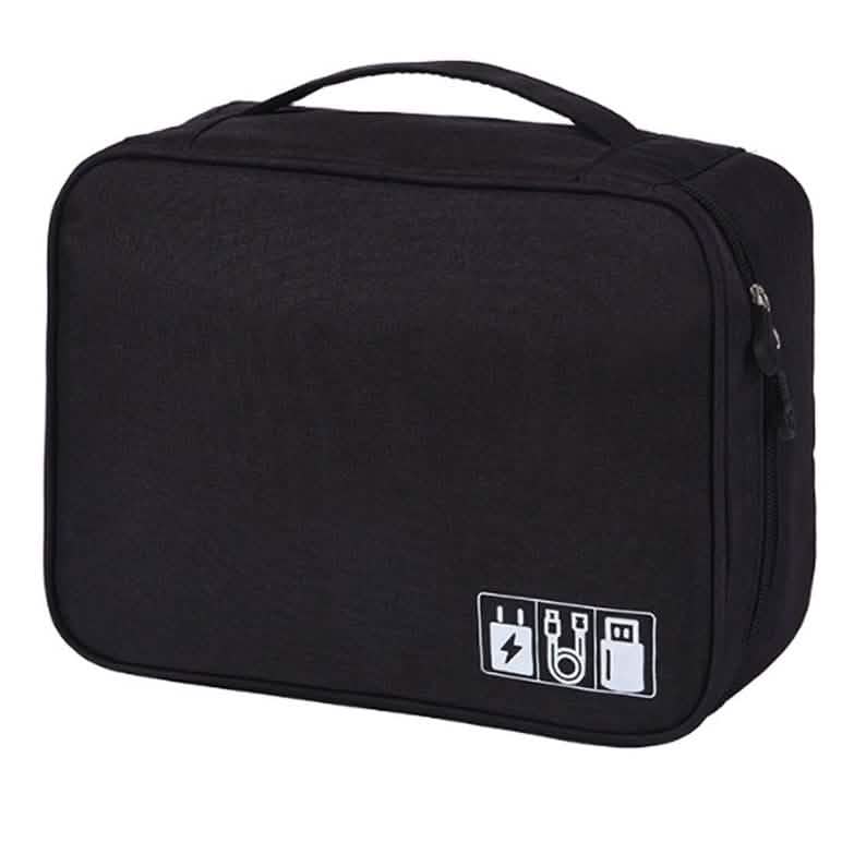 Tech Travel Bag Organizer Bags & Travel Black - DailySale