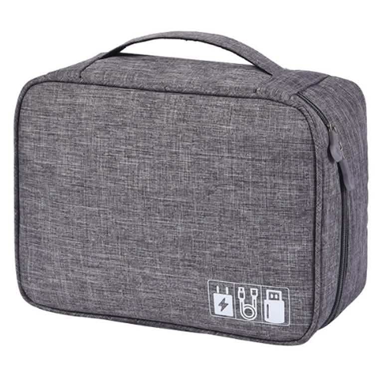 Tech Travel Bag Organizer Bags & Travel Gray - DailySale