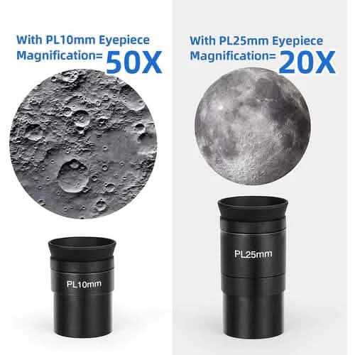 Telescope for Beginner 114mm Aperture 500mm AZ Mount Astronomical Reflector Sports & Outdoors - DailySale